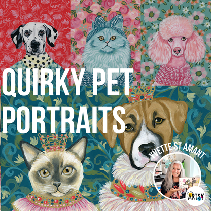 Quirky Pet Portraits With Yvette St. Amant