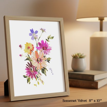 Dahlia Blossom Print by Aurelia Thomson