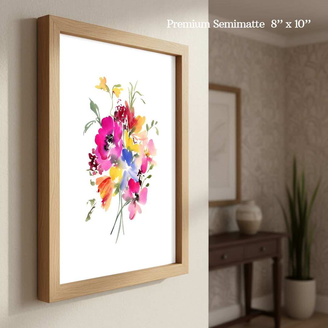 Flounce Print by Aurelia Thomson