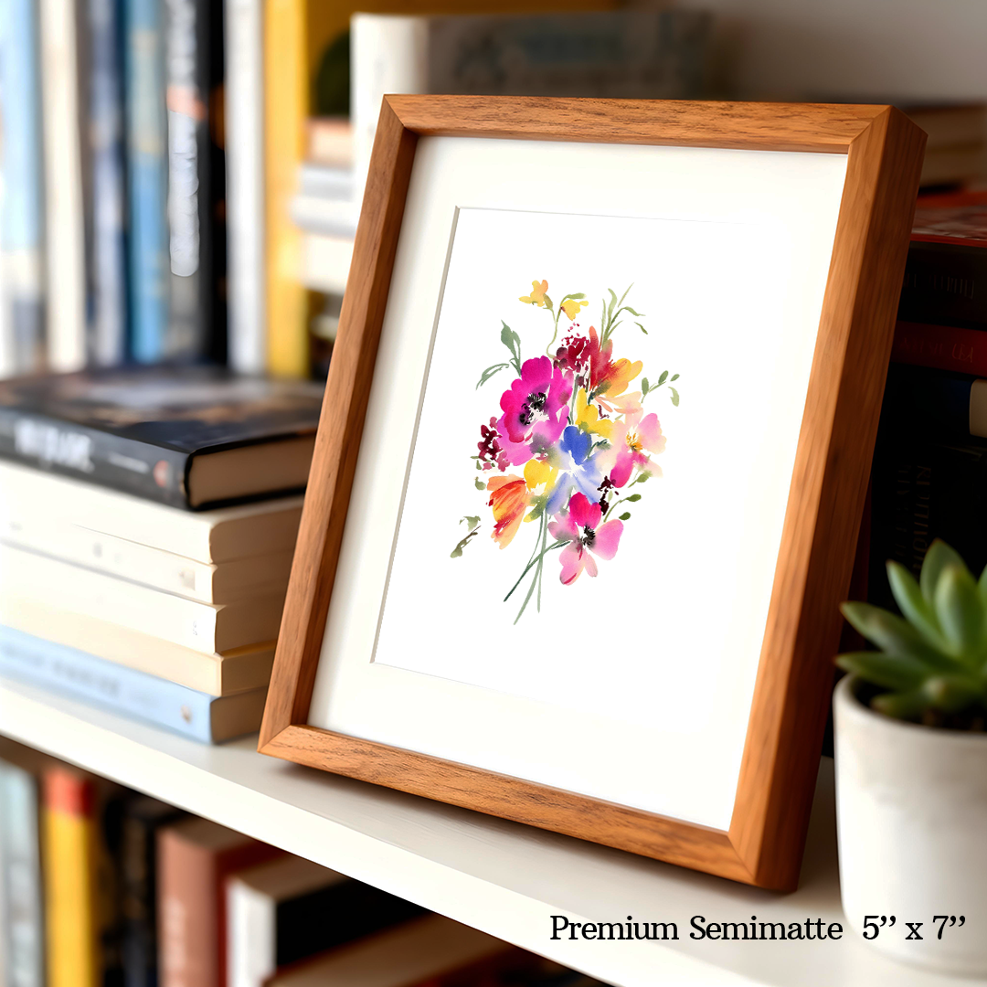 Flounce Print by Aurelia Thomson