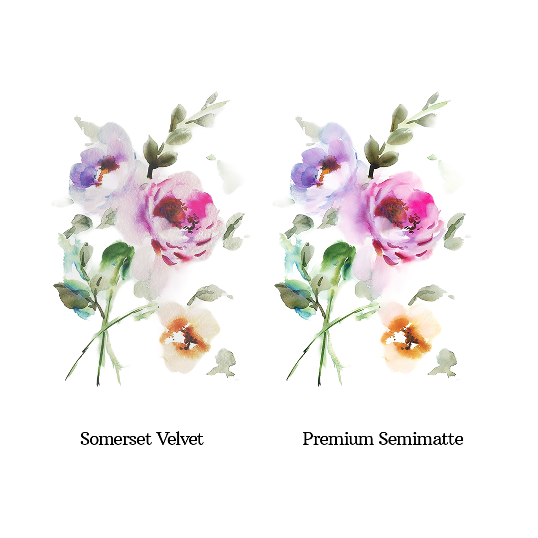 Rich Blooms Print by Aurelia Thomson