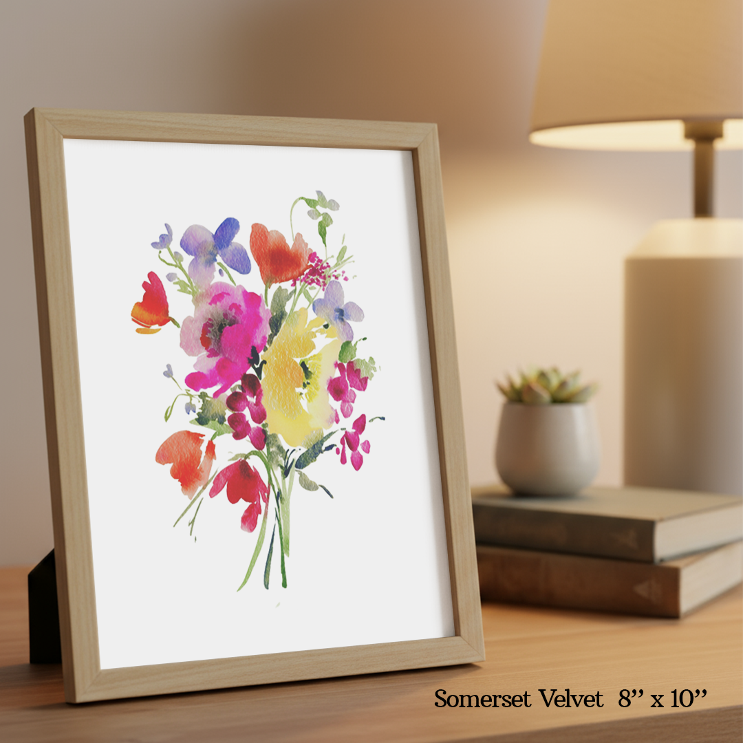 Summer Bouquet Print by Aurelia Thomson