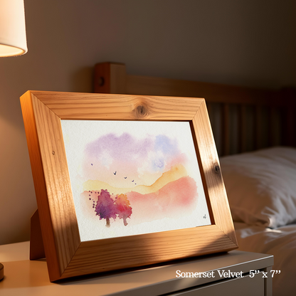 Cotton Candy Skies Print by Madeline Kerrii