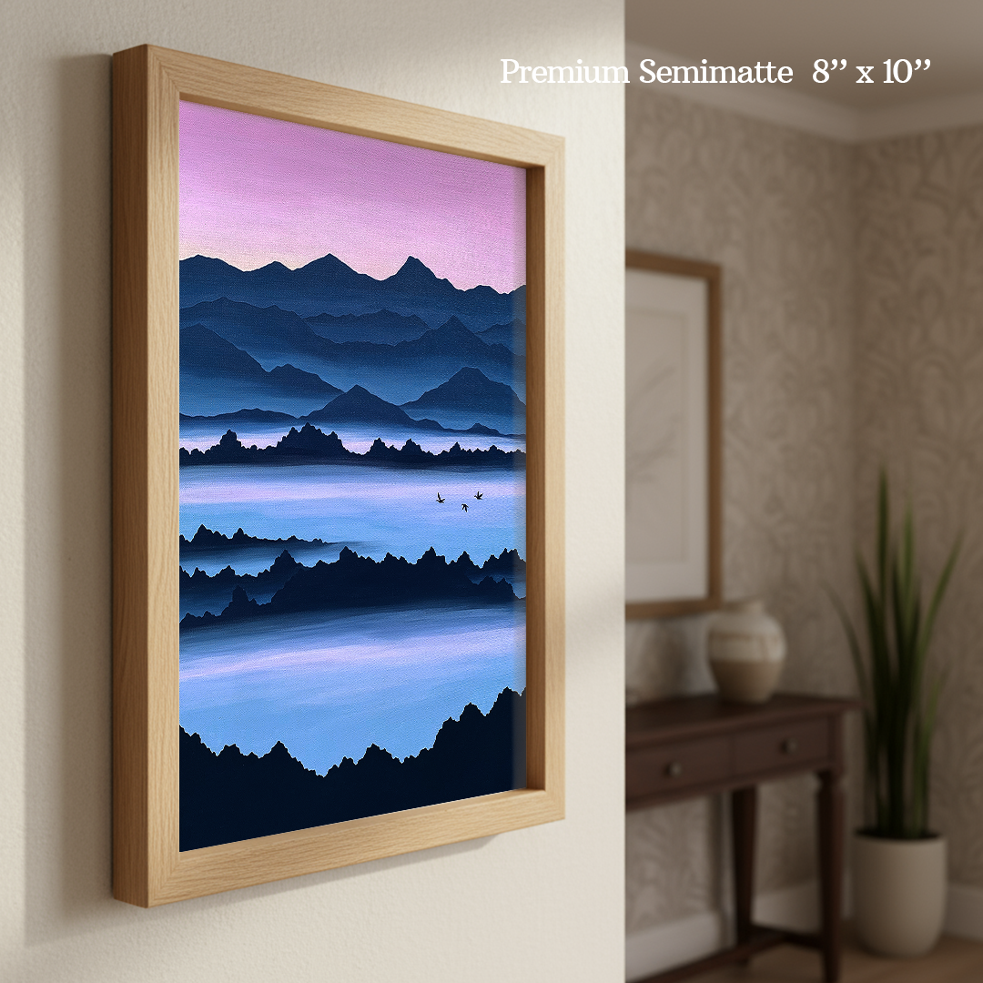 Dawn Patrol Print by Veronica Vale