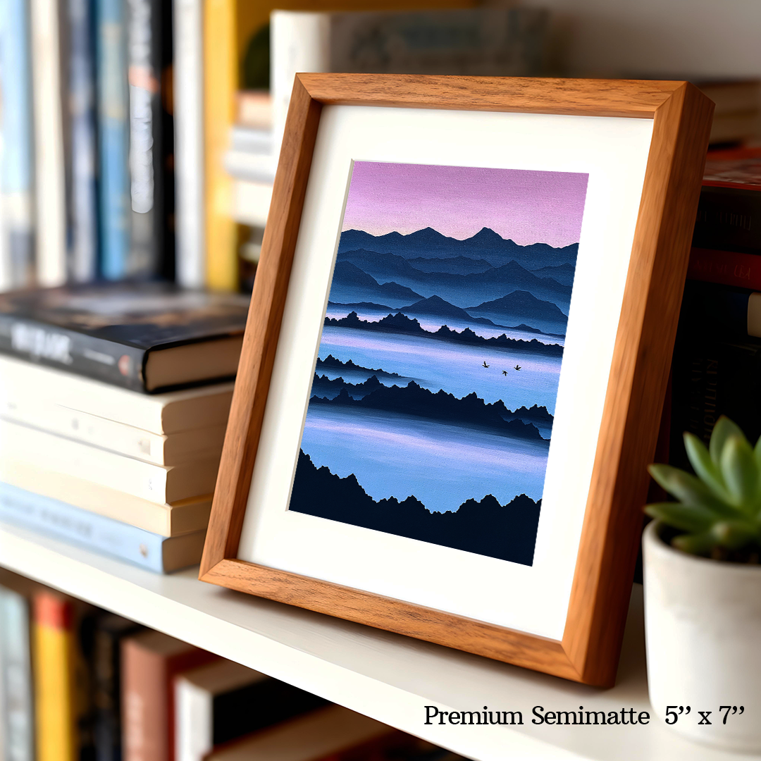 Dawn Patrol Print by Veronica Vale