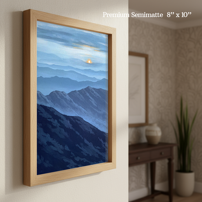 First Light of Dawn Print by Veronica Vale