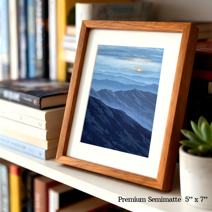 First Light of Dawn Print by Veronica Vale