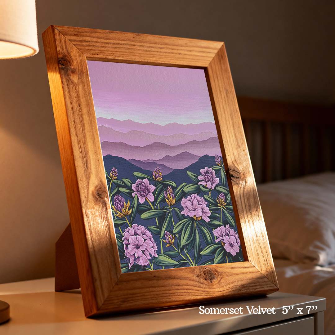 From Such Great Heights Print by Veronica Vale