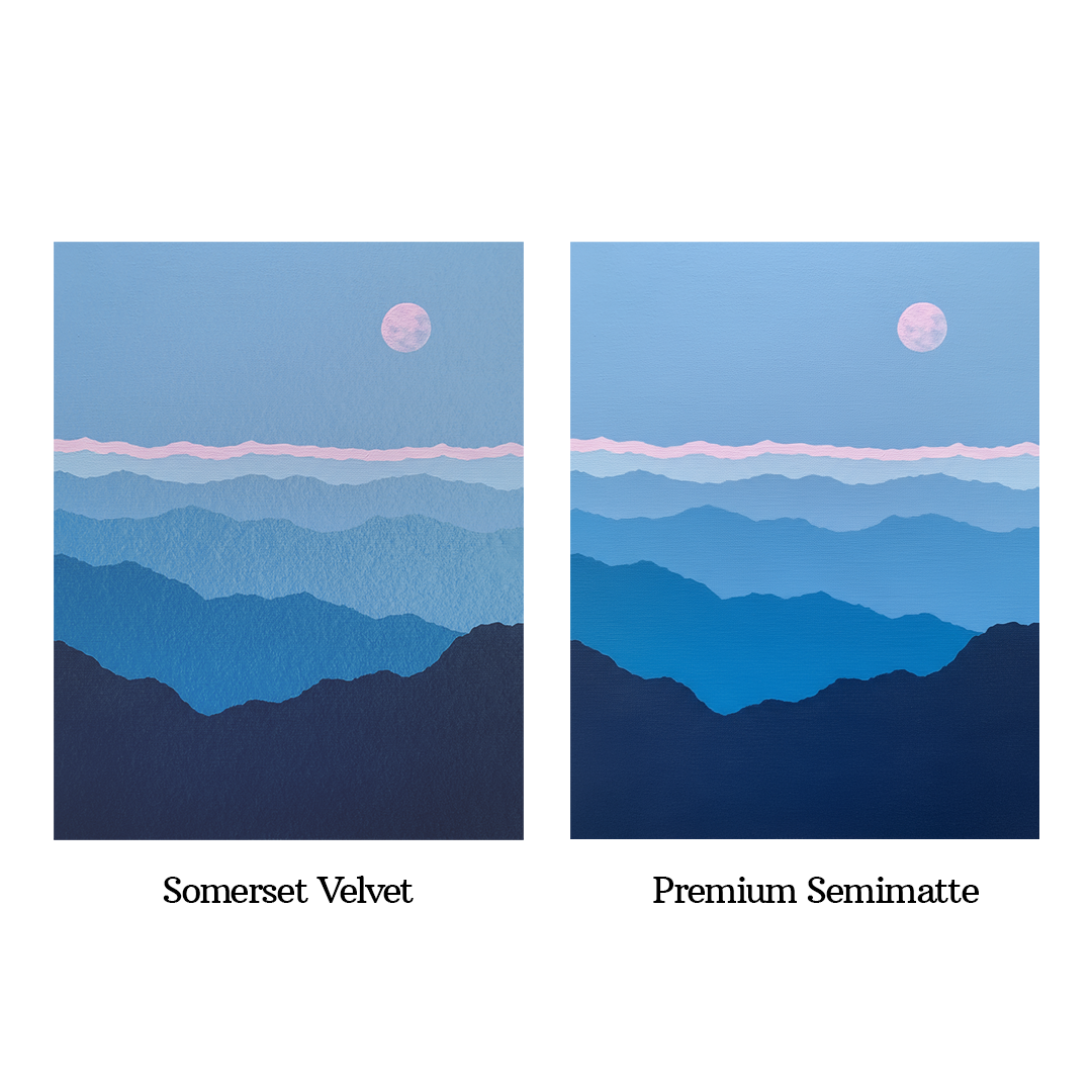 Strawberry Moon Print by Veronica Vale