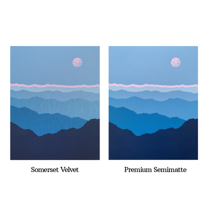 Strawberry Moon Print by Veronica Vale