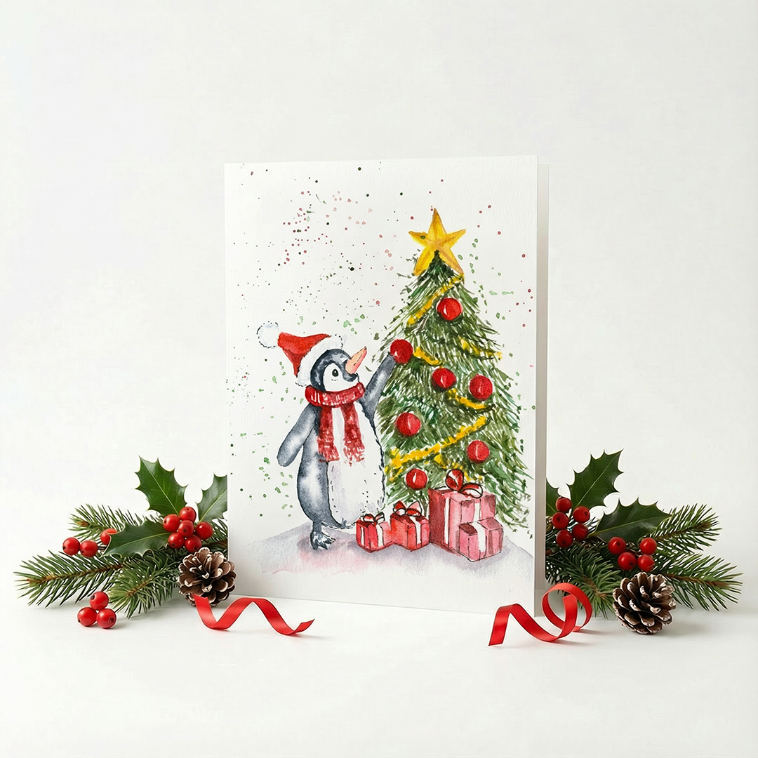 Christmas Stationary Set by Rashmi Thodkar