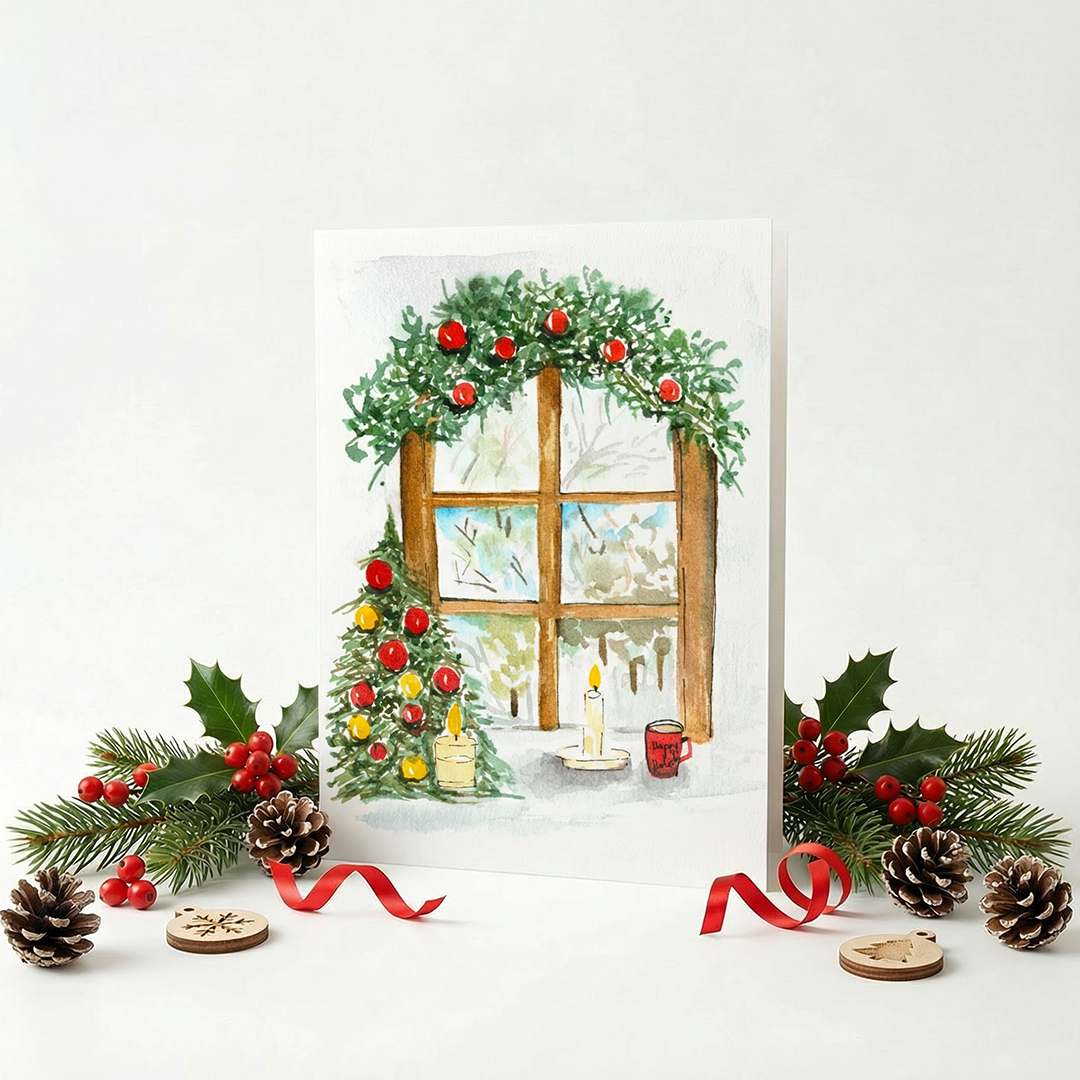 Christmas Stationary Set by Rashmi Thodkar