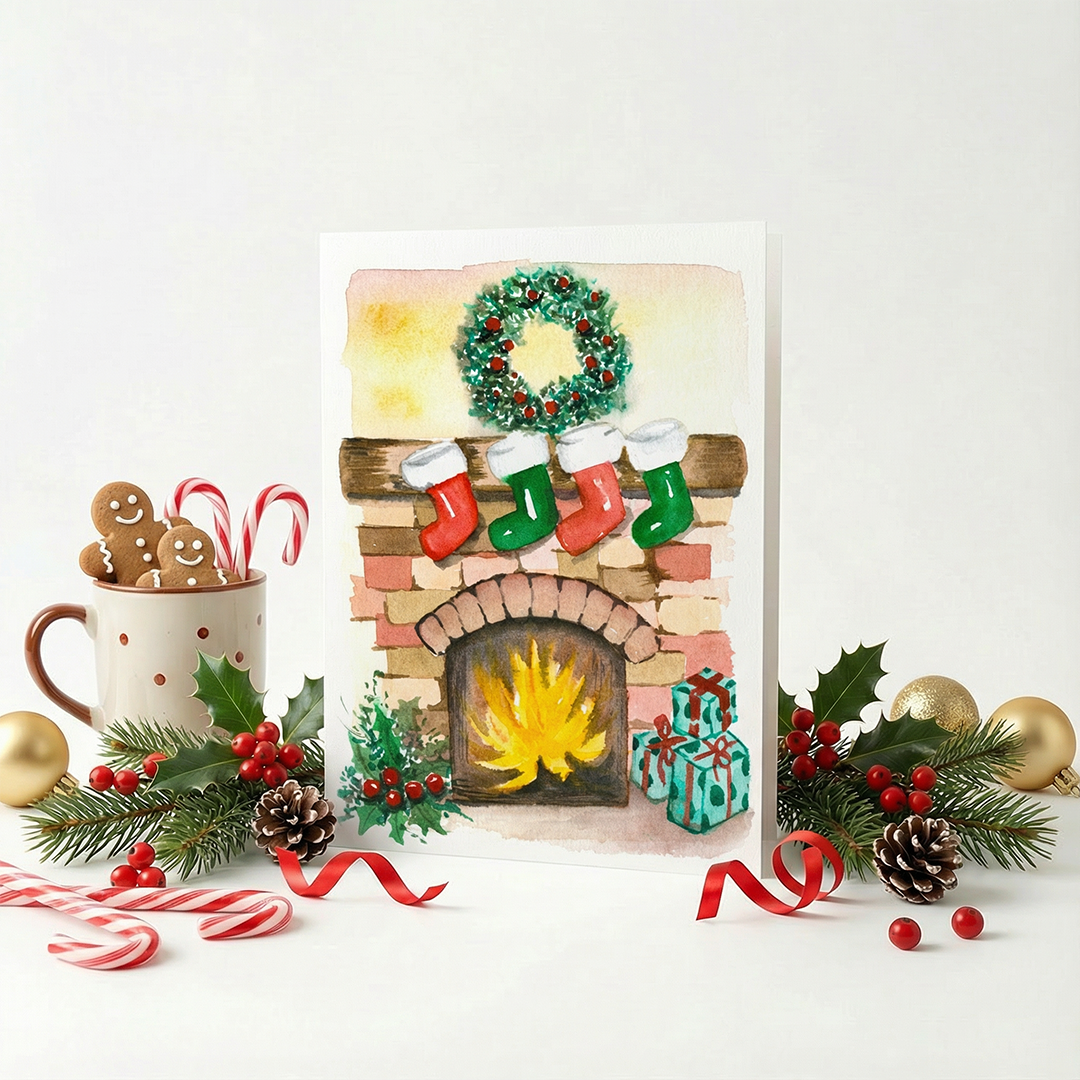 Christmas Stationary Set by Rashmi Thodkar