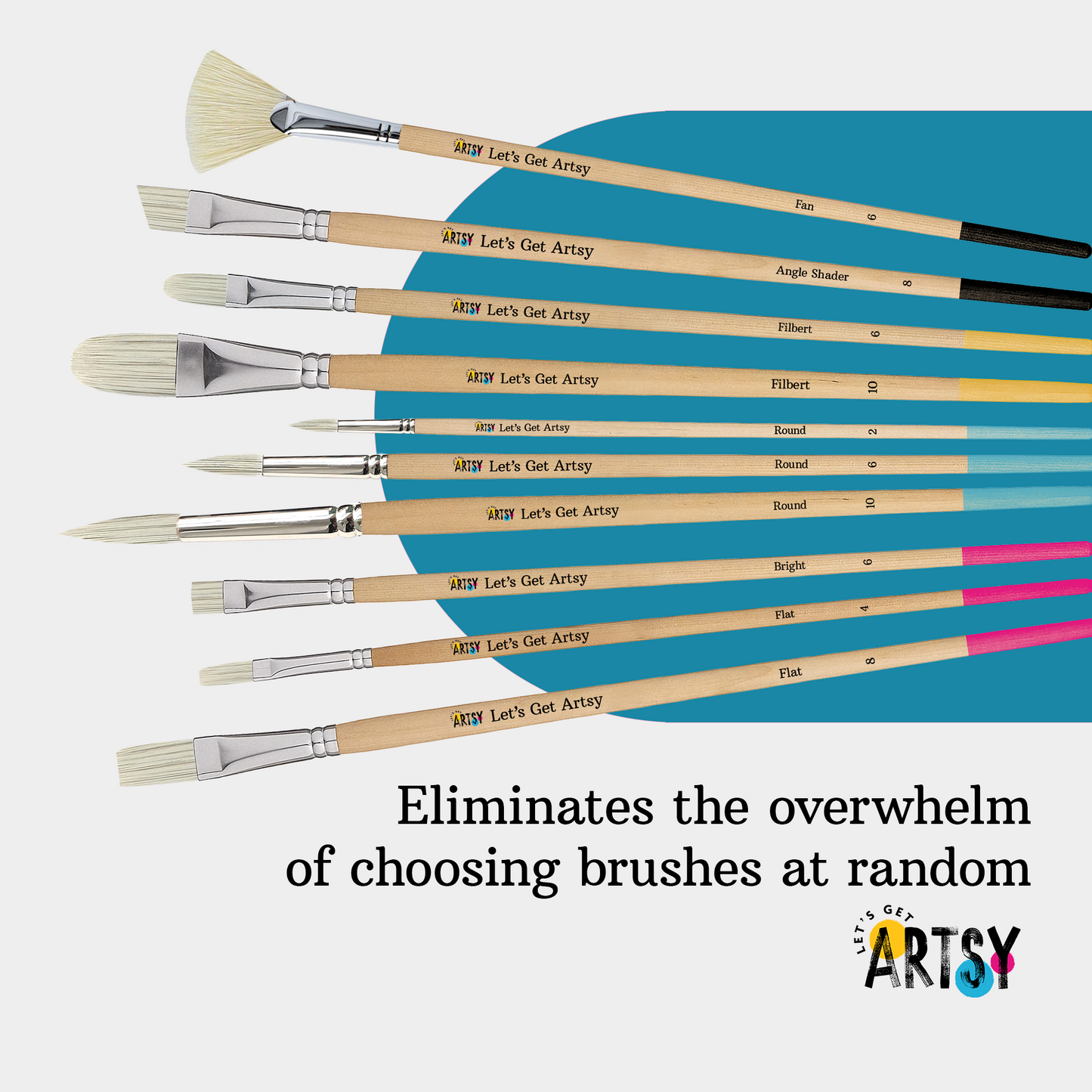 10 Piece Brush Set