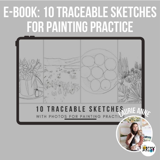 Traceable Sketches Downloadable eBook With Laurie Anne