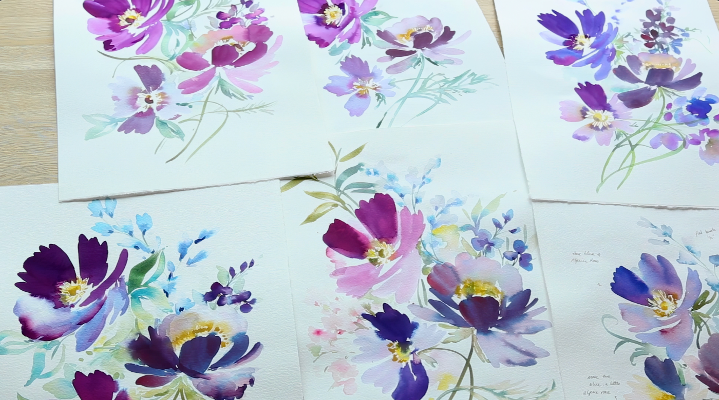 Essentials to Loose Florals Art Course With Aurelia Thomson