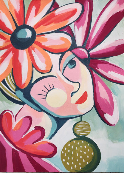 Whimsical Abstract Portraits With Yvette St. Amant