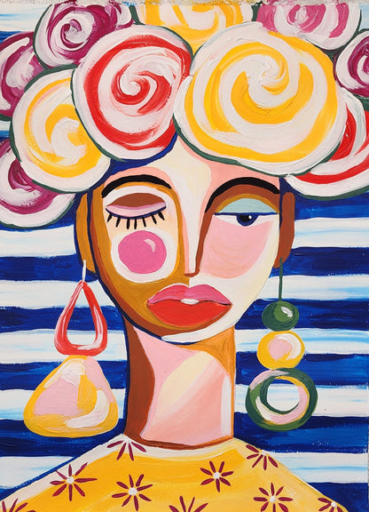Whimsical Abstract Portraits With Yvette St. Amant