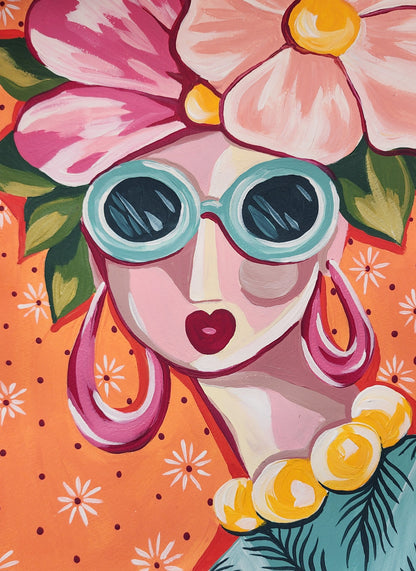 Whimsical Abstract Portraits With Yvette St. Amant