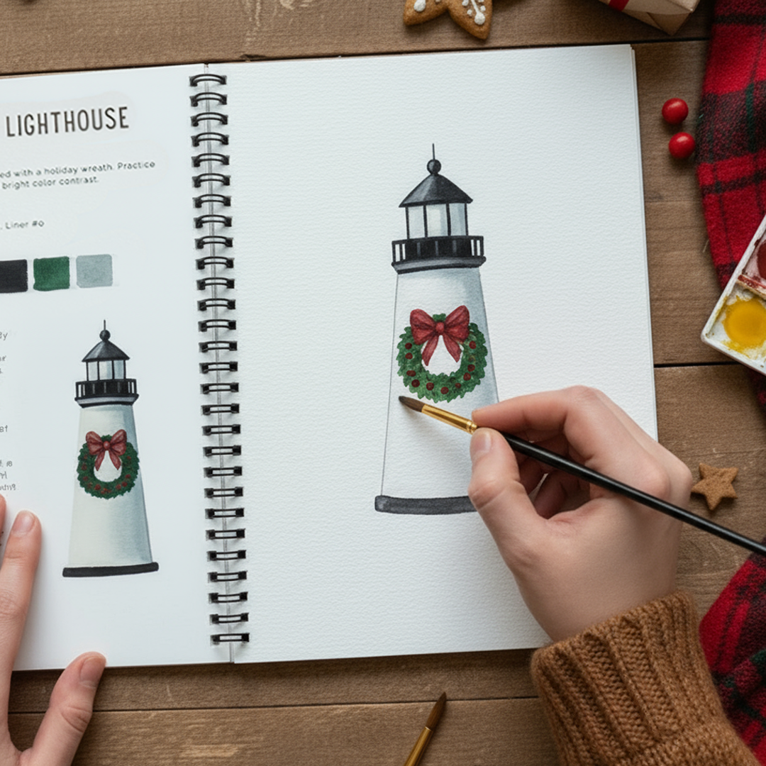 Merry & Bright By The Sea Workbook