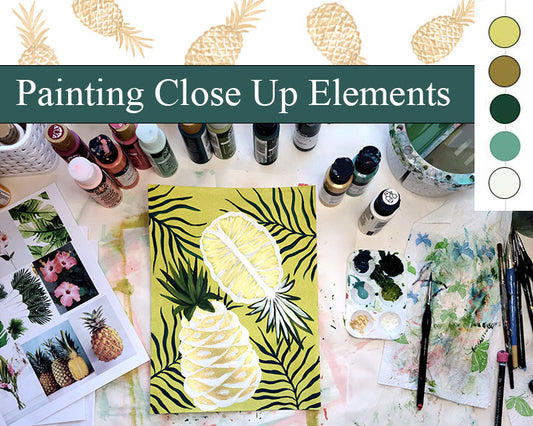 Painting Close Up Elements With Yvette St. Amant