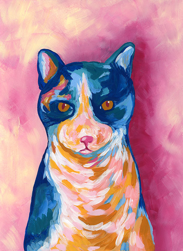 Abstract Pet Paw-traits With Yvette St. Amant