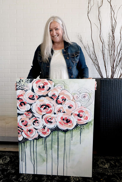 Masterclass: Large Floral Abstracts With Yvette St. Amant