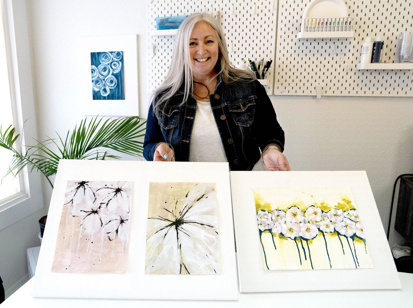 Contemporary Abstract Florals With Yvette St. Amant