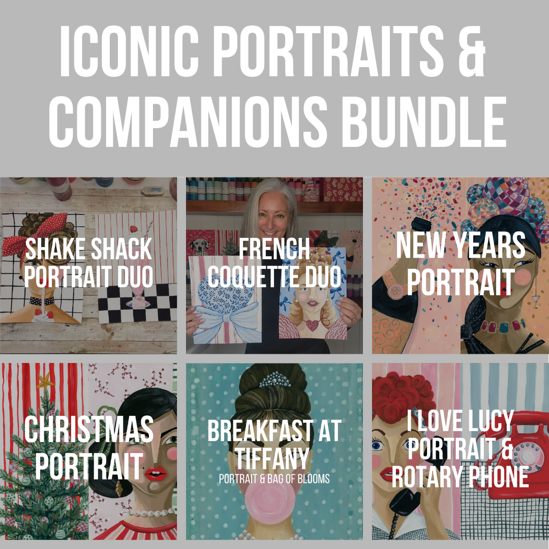 Iconic Portraits & Companions Bundle with Yvette St. Amant