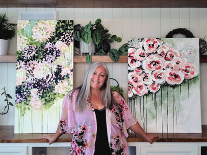 Masterclass: Large Floral Abstracts With Yvette St. Amant