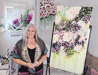 Masterclass: Large Floral Abstracts With Yvette St. Amant