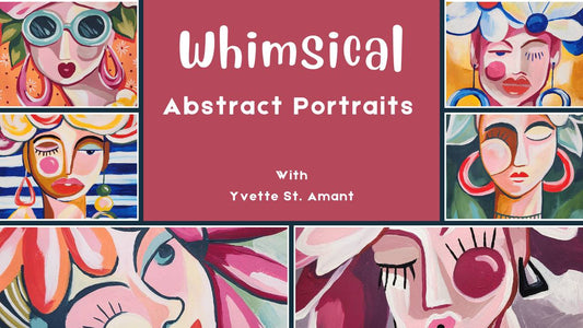 Whimsical Abstract Portraits With Yvette St.Amant