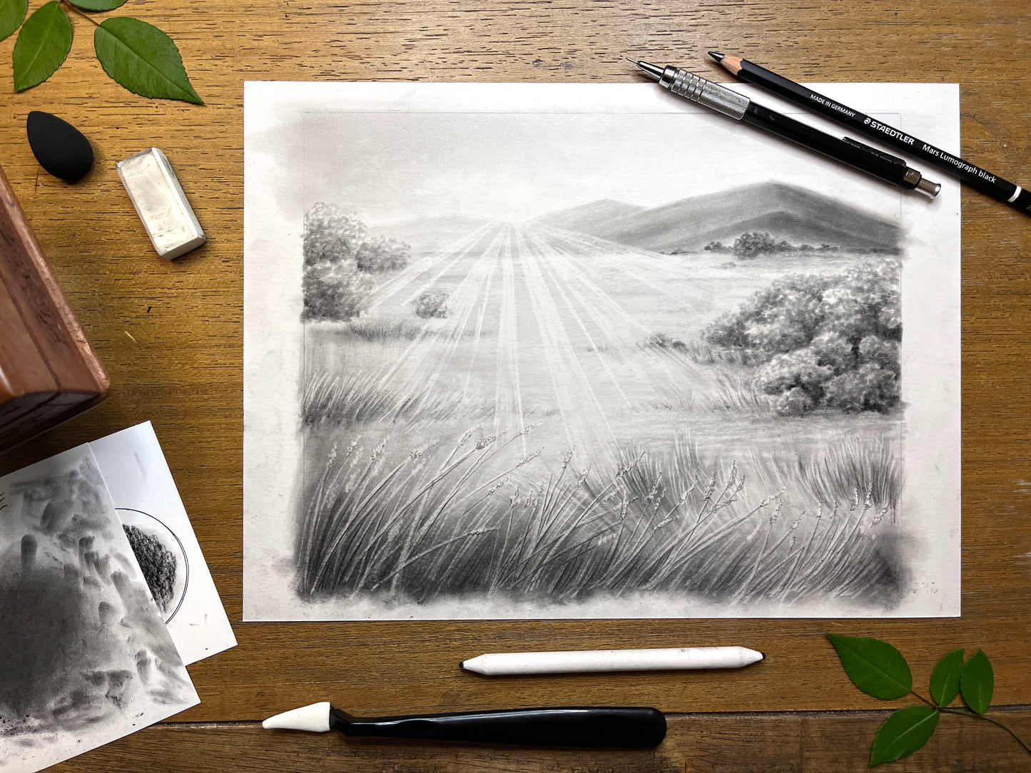 Advanced Texture for Naturalistic Graphite Drawing With Courtney Hopkins