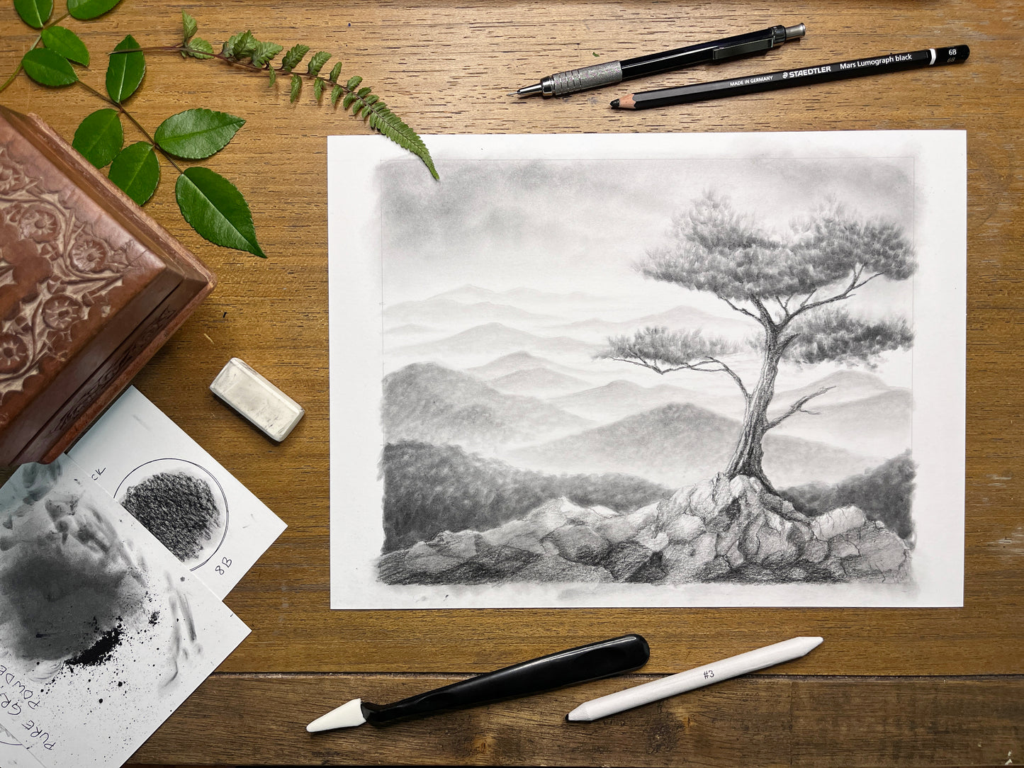 Advanced Texture for Naturalistic Graphite Drawing With Courtney Hopkins