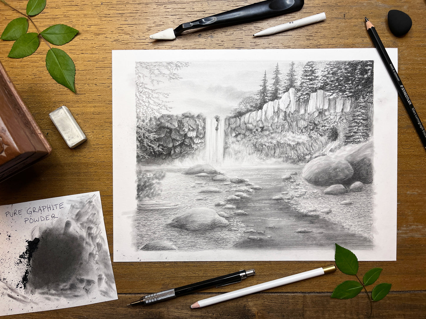 Advanced Texture for Naturalistic Graphite Drawing With Courtney Hopkins