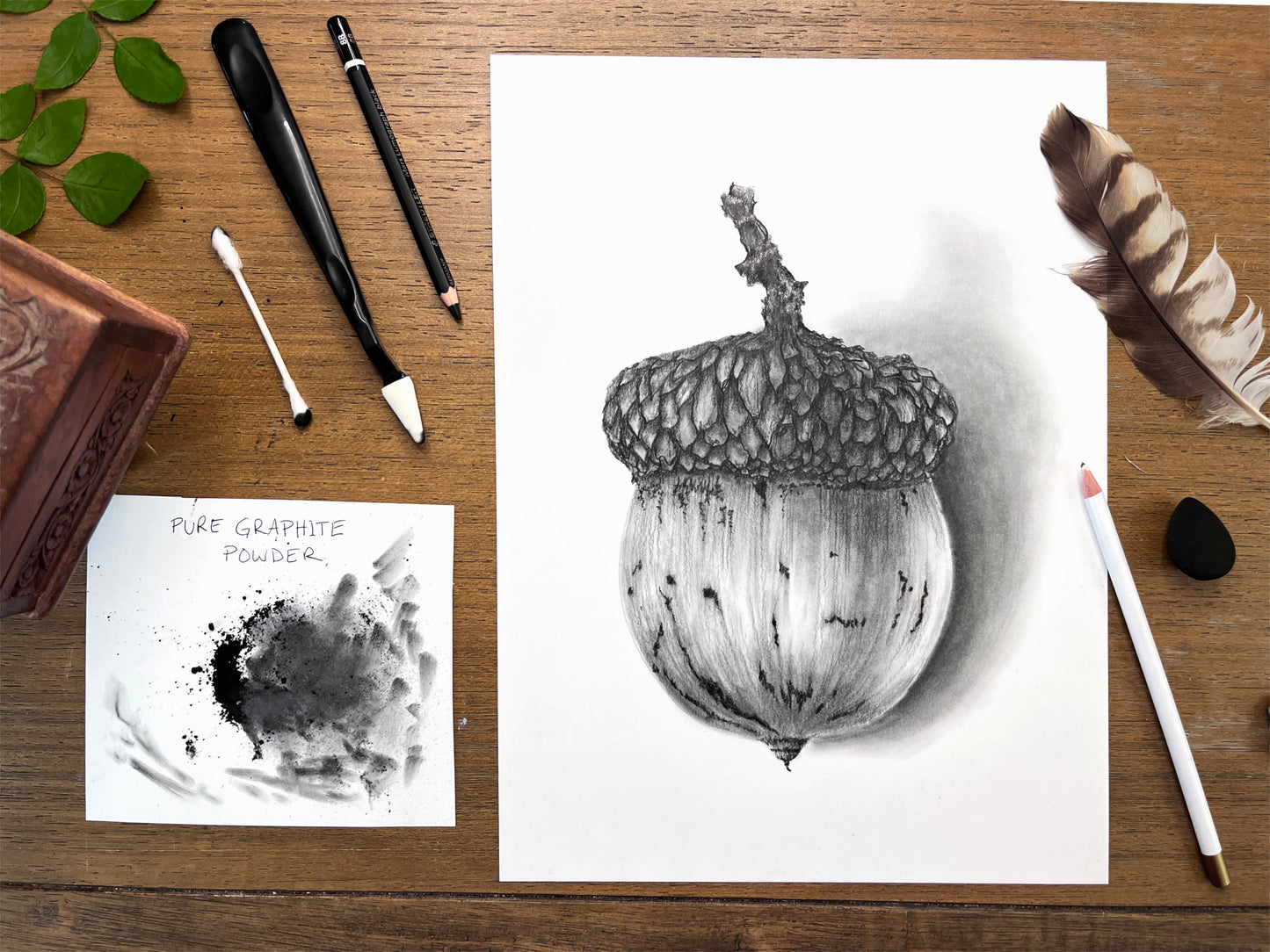 Blending Techniques for Naturalistic Graphite Drawing With Courtney Hopkins