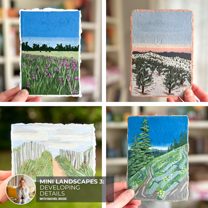 Mini Landscapes III: Developing Details With Rachel Wood