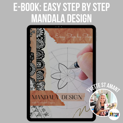 eBook - Easy Step-By-Step Mandala Design With Yvette St. Amant