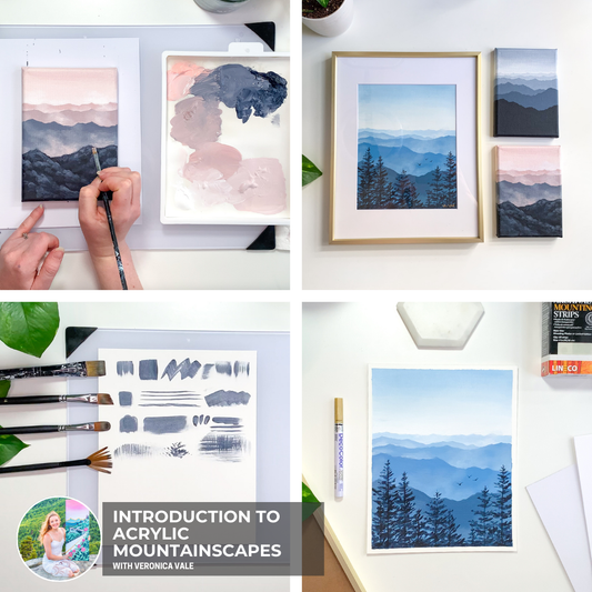 Introduction to Acrylic Mountainscapes with Veronica Vale