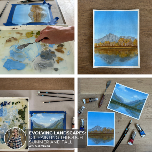 Evolving Landscapes: Oil Painting Through Summer and Fall With Sara Forbush
