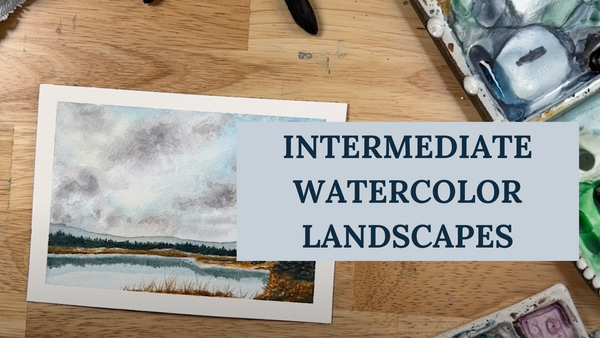 Watercolor Landscapes For Beginners With Kolbie Blume – Let's Get Artsy