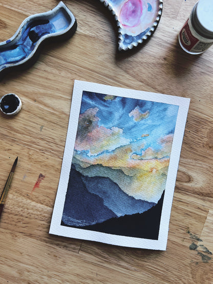 Intermediate Watercolor Landscapes With Kolbie Blume