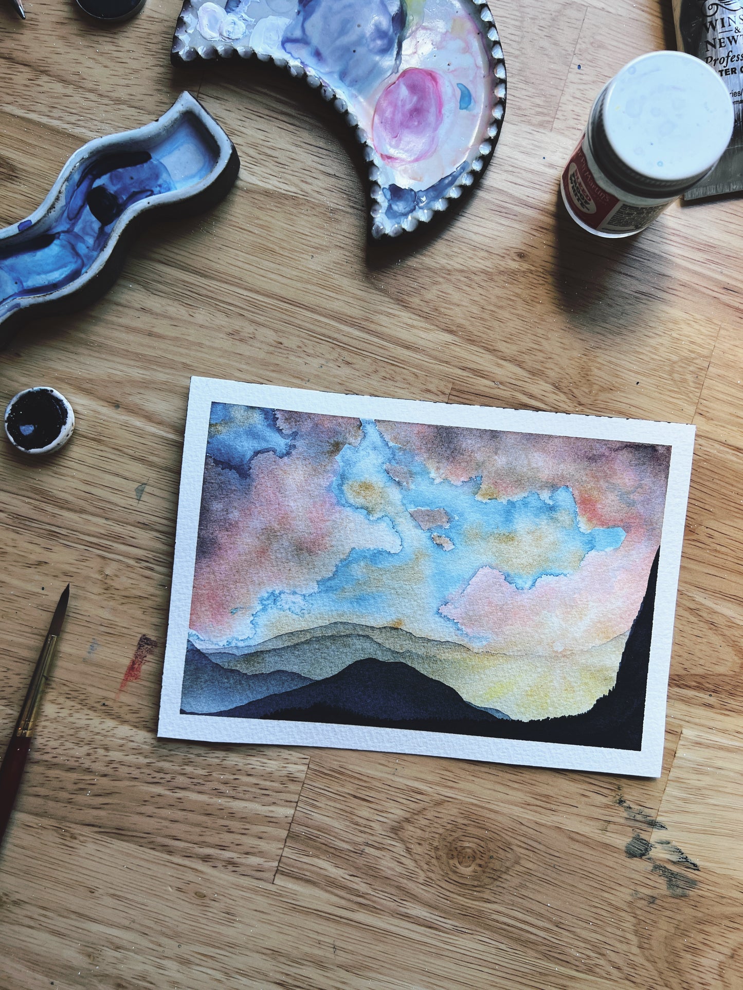Intermediate Watercolor Landscapes With Kolbie Blume