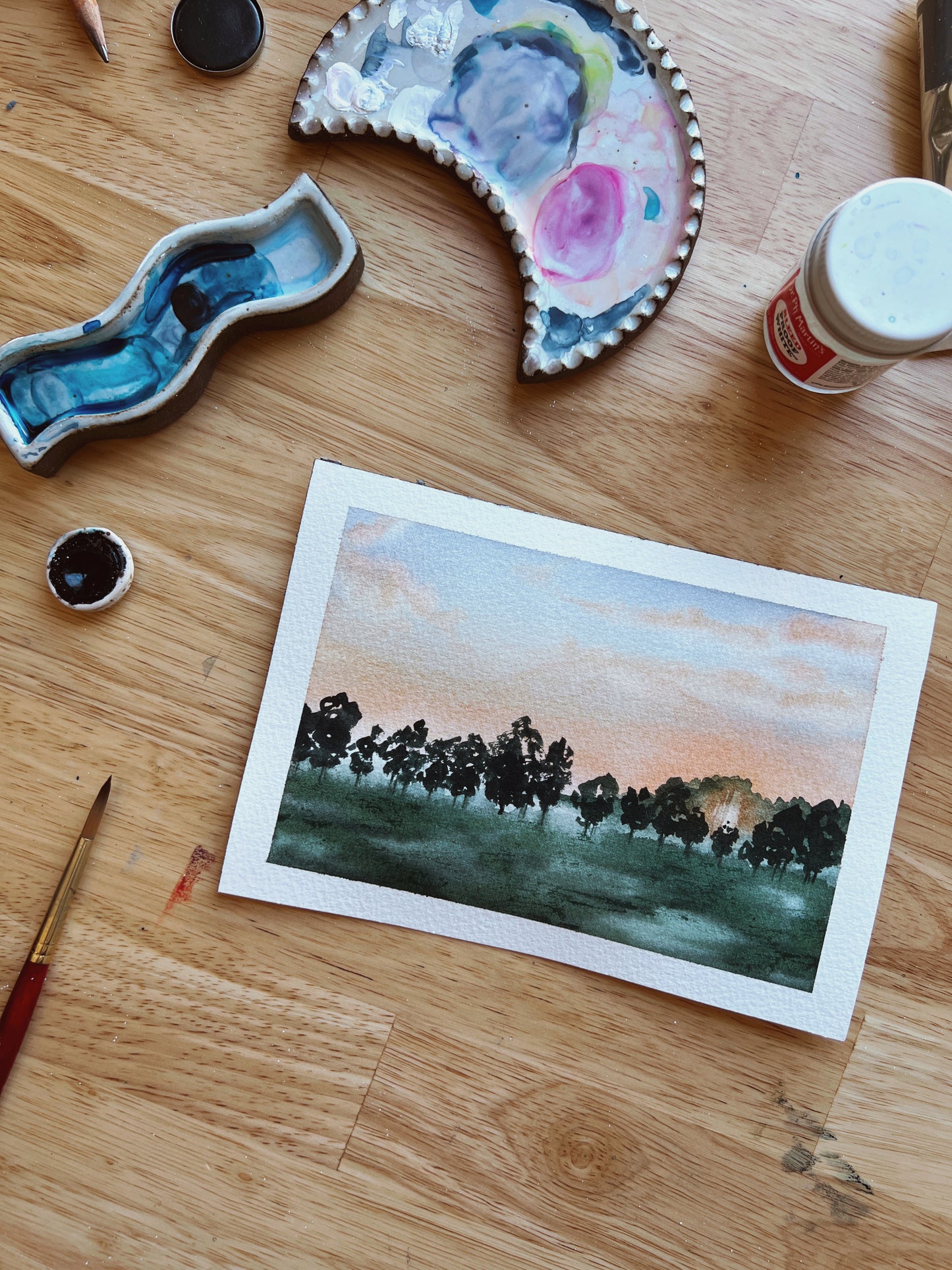 Intermediate Watercolor Landscapes With Kolbie Blume