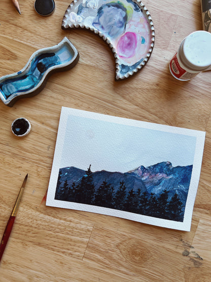 Intermediate Watercolor Landscapes With Kolbie Blume