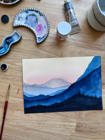 Watercolor Landscapes For Beginners With Kolbie Blume