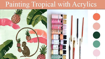 Intermediate Acrylics Collection With Yvette St. Amant
