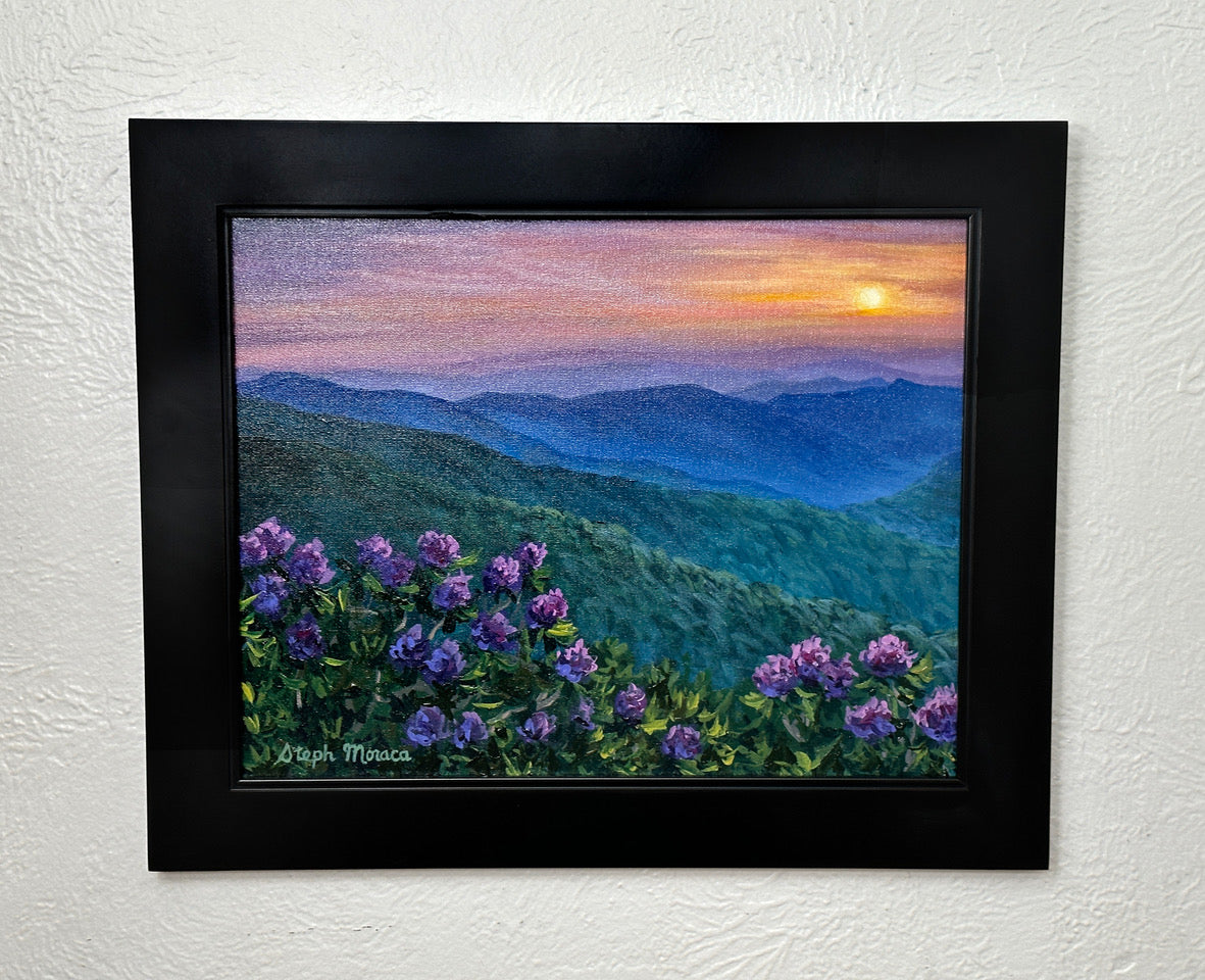 Appalachian Sunset Landscape Tutorial - With Steph Moraca